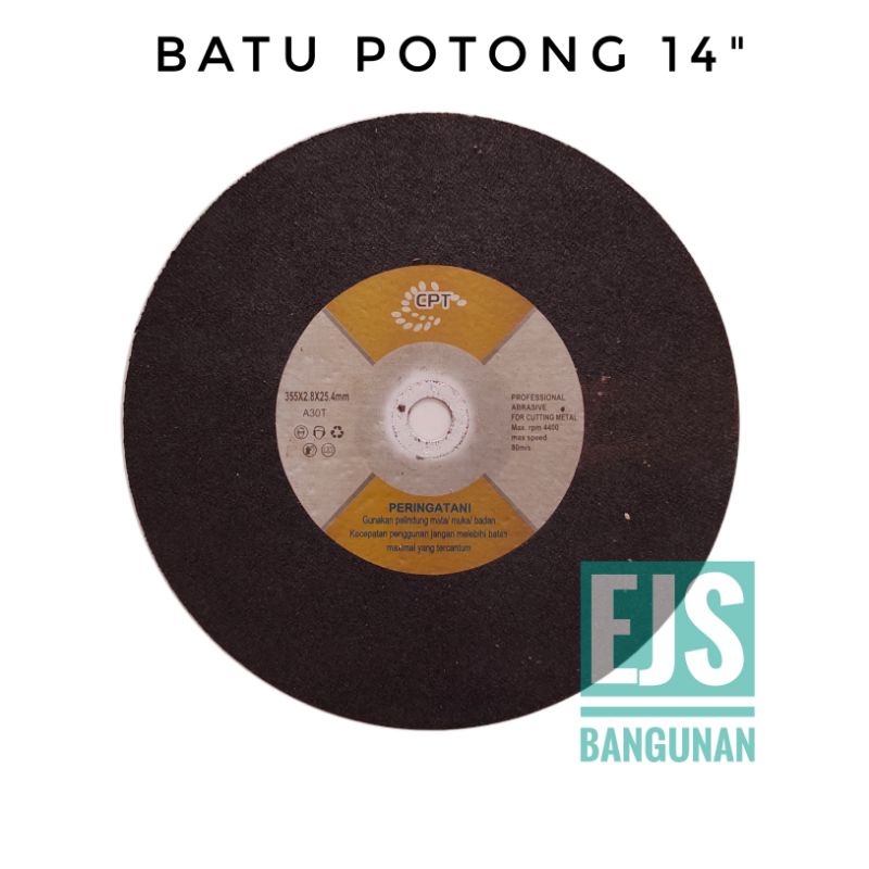 Batu Potong Besi 14" inch / Cutting Wheel Gerinda Potong