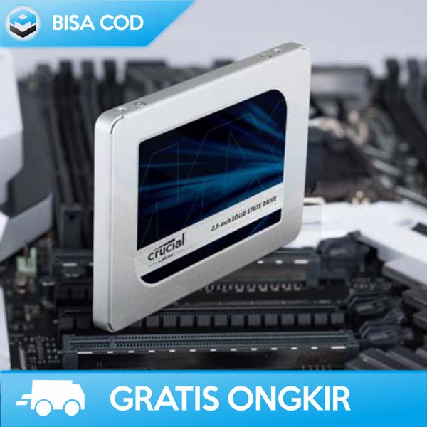 SSD 2,5 INTERNAL CRUCIAL SATA MENYIMPAN BERBAGAI FILE FOTO MUSIK DLL