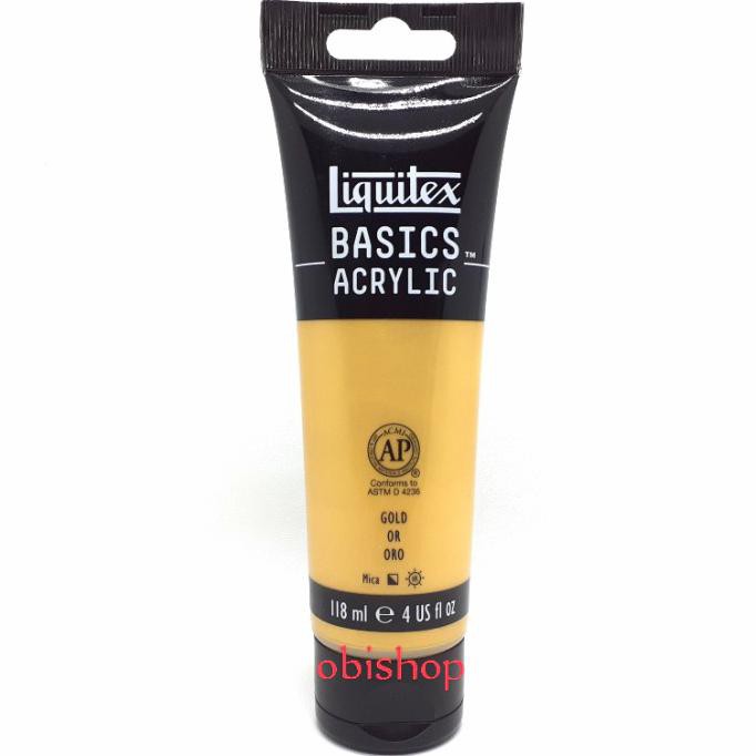 

SALE CAT AKRILIK LIQUITEX BASICS ACRYLIC 118 ML GOLD PERALATAN MELUKIS ART SET MENGGAMBAR