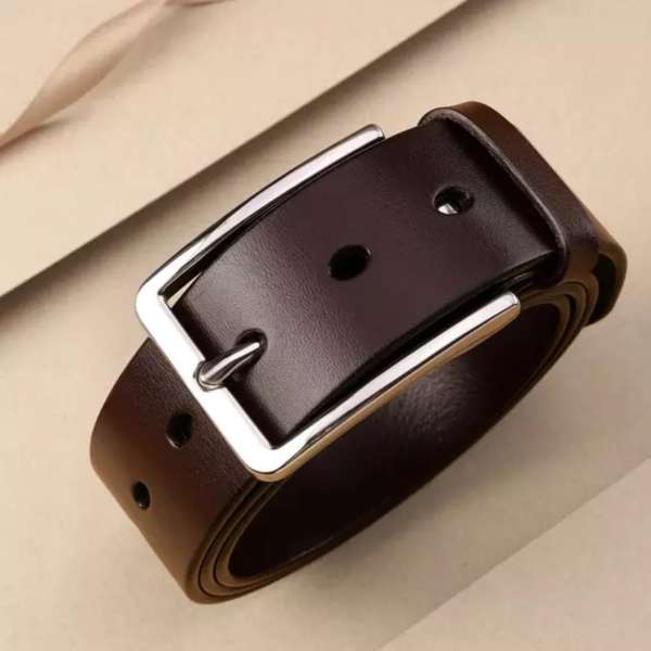 Buckle Style - Sabuk Pria Model Rel - Sabuk IMPORT - Bahan Kulit Sintetis