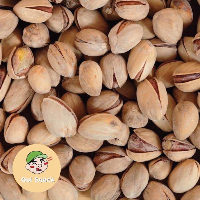 

500GR KACANG PISTACHIO USA - KACANG FUSTUK OVEN GROSIR TERMURAH - Iran Grade A