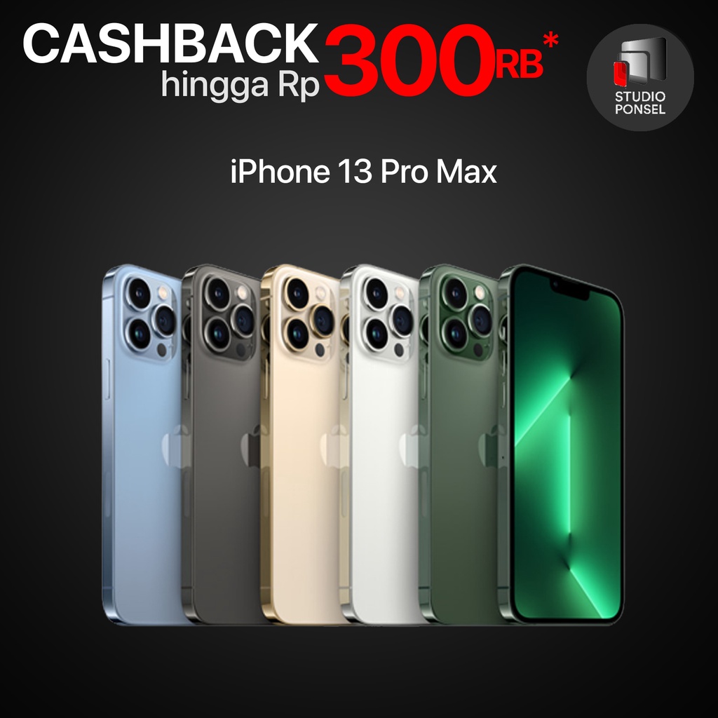 Apple iPhone 13 PRO MAX 5G DUAL 512GB Graphite Silver Gold Sierra Blue Alpine Green ProMax DUAL NANO