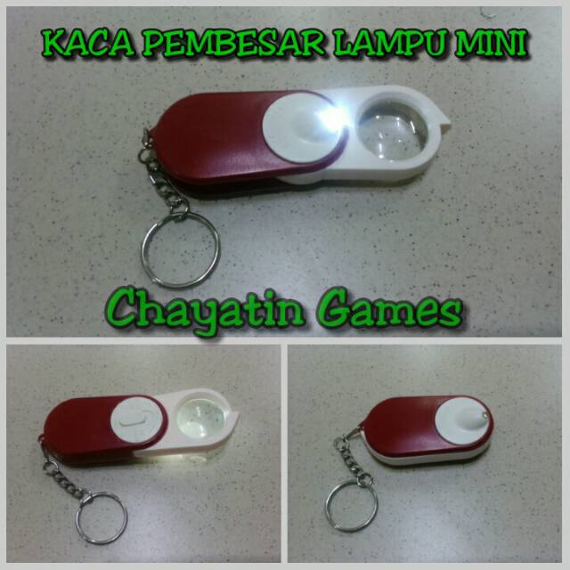 KACA PEMBESAR LAMPU MINI