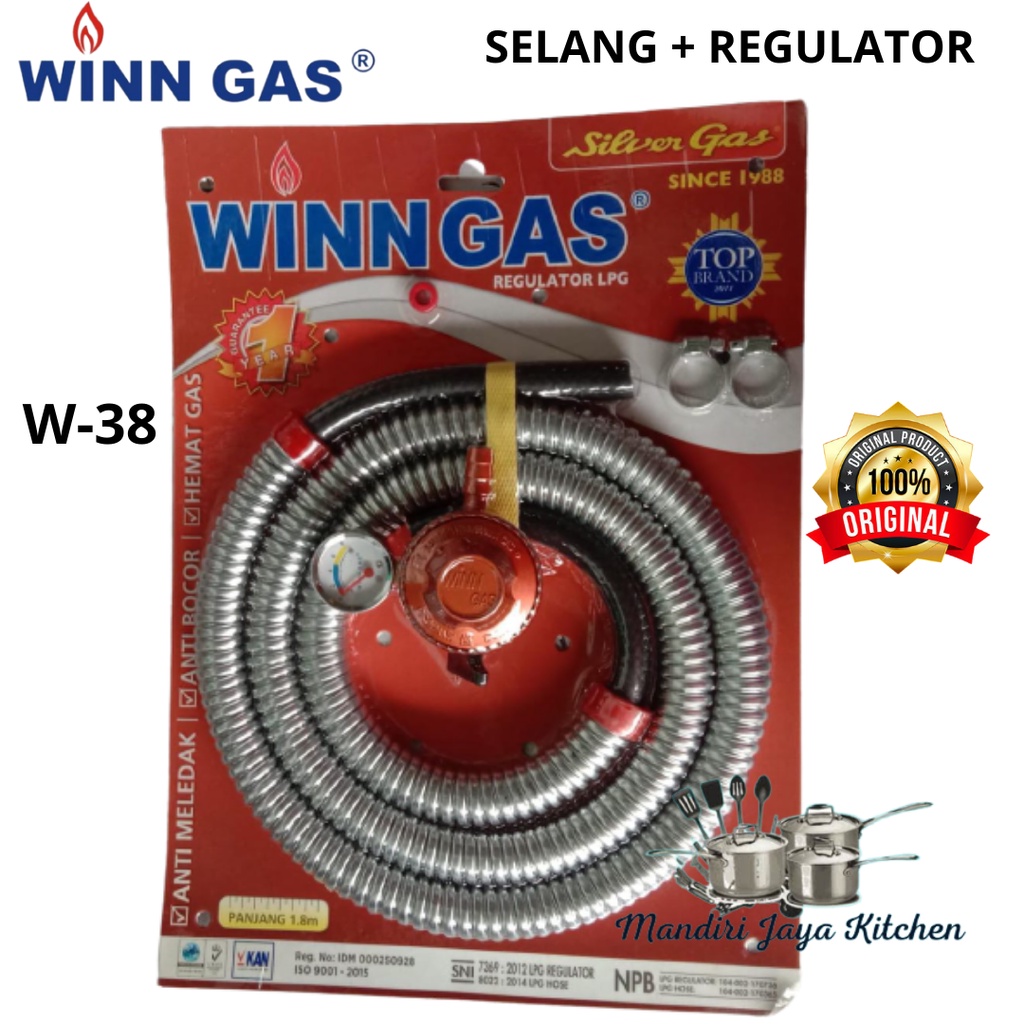 Selang Gas Regulator Winn Gas W38