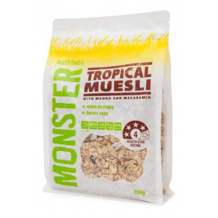 

Best Seller Premium Muesli / Monster Muesli / Tropical Muesli / Made in Australia