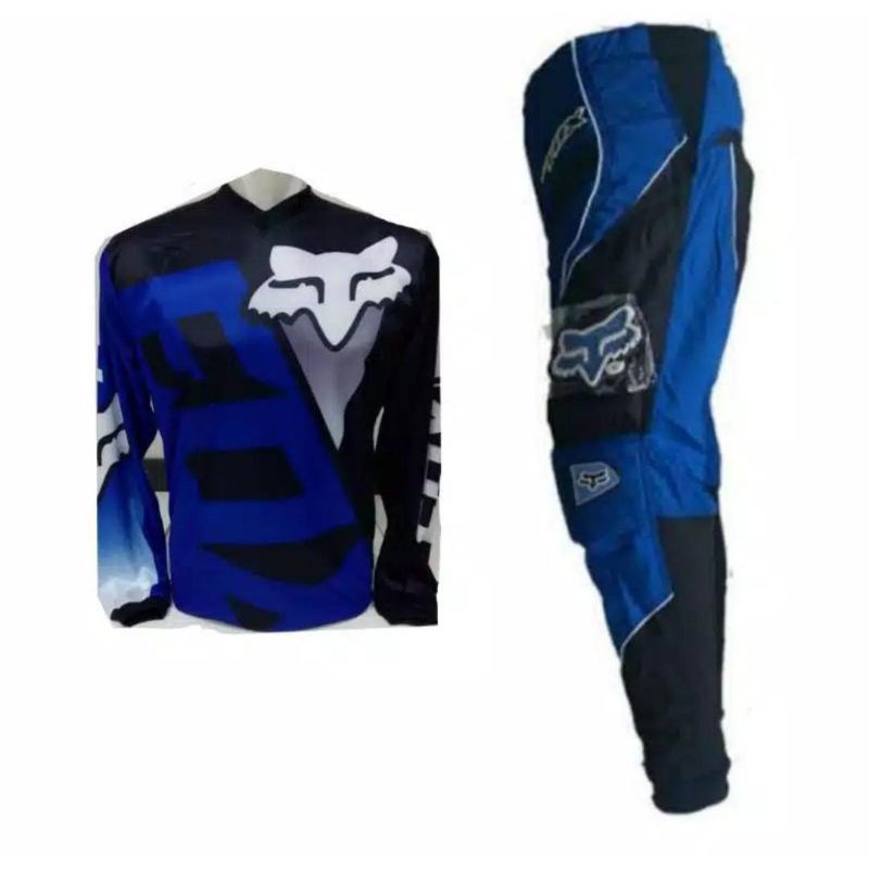 baju trail trabas adventure baju motorcross murah satu set