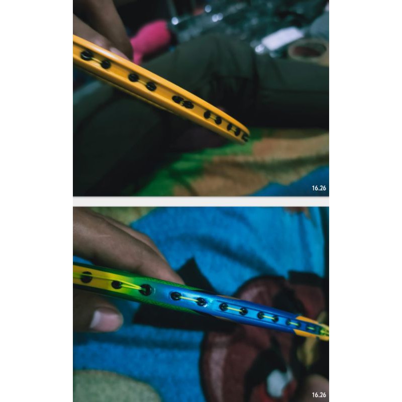 Raket Victor Hypernano X800ltd original dengan minus