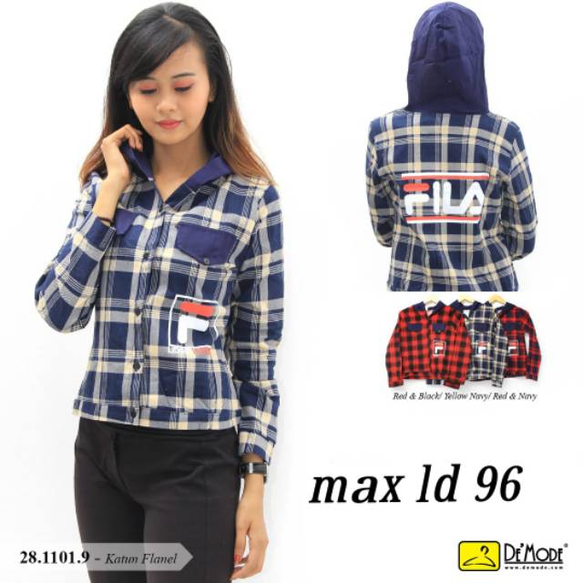 Jacket Katun Flanel