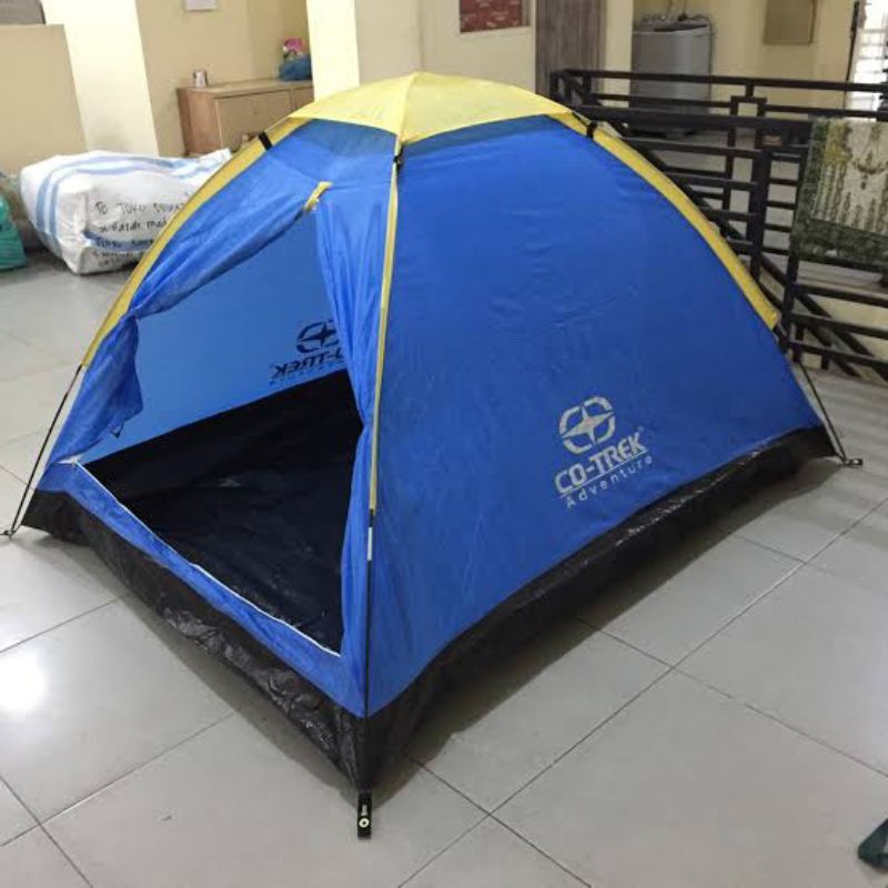 TENDA COTREK ALPEN WATERPROOF | CO-TREK COTREX TENT CAMP CAMPING KAPASITAS KAP 2 3 4 ORANG RUMAH RUM