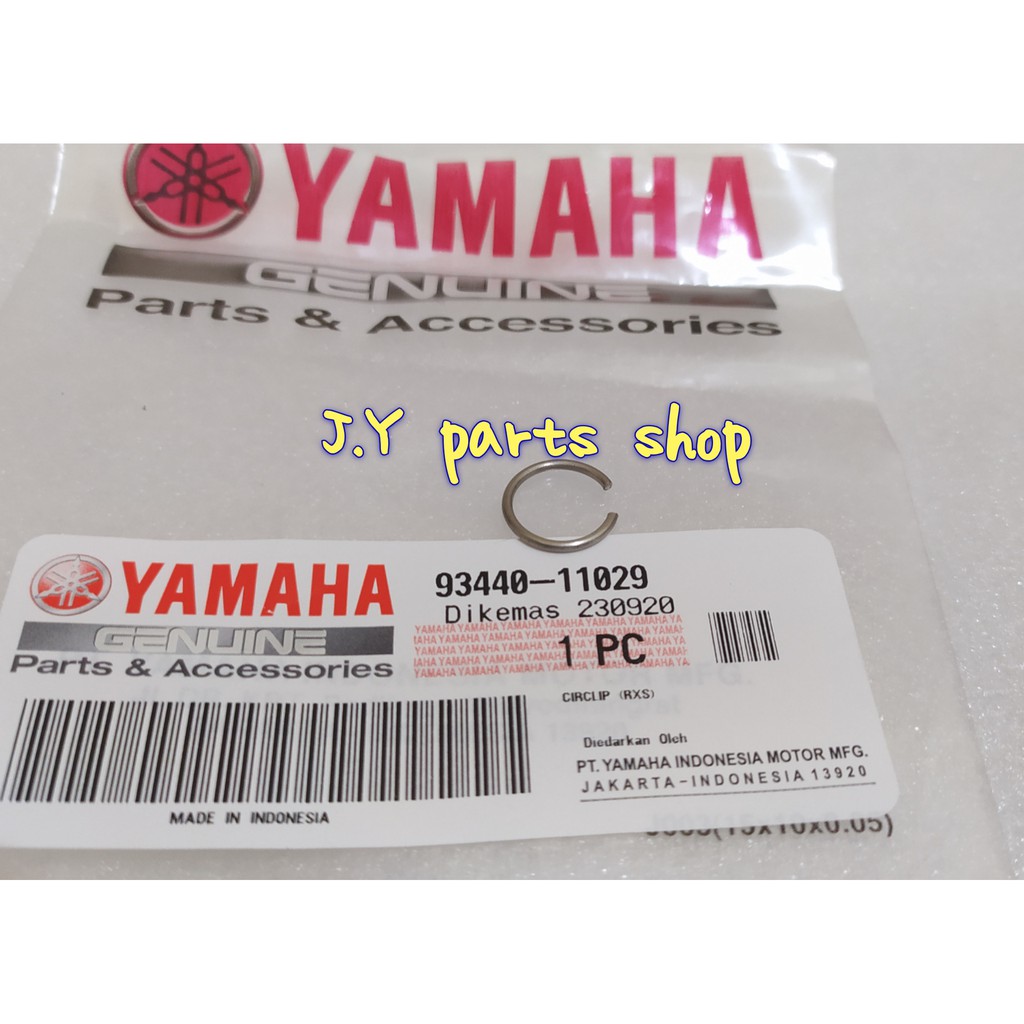 CIRCLIP CLIP AS STUD PERSENELING OPERAN GIGI RXKING RX KING RXS ORIGINAL YGP 93440-11029