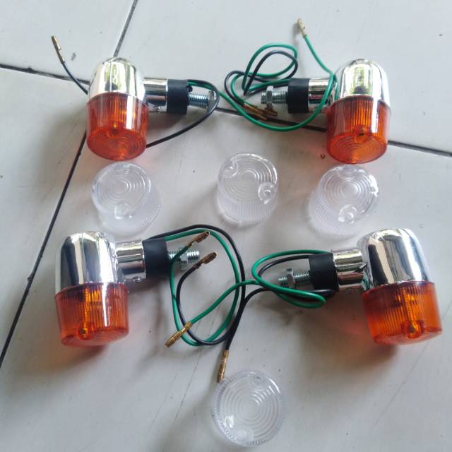 Lampu sen palu murah isi 4 pcs cb gl tiger gl pro