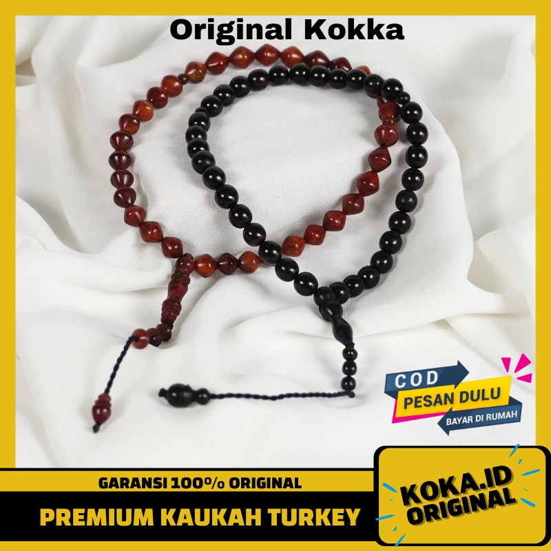 Tasbih Kaukah 33 Butir Uk 8 mm Souvenir Tasbih Kayu Koka Kaoka Kauka Kaokah Asli By Kokka.id