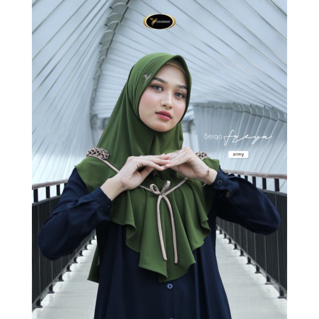 Bergo Freya by Yessana Hijab / kerudung