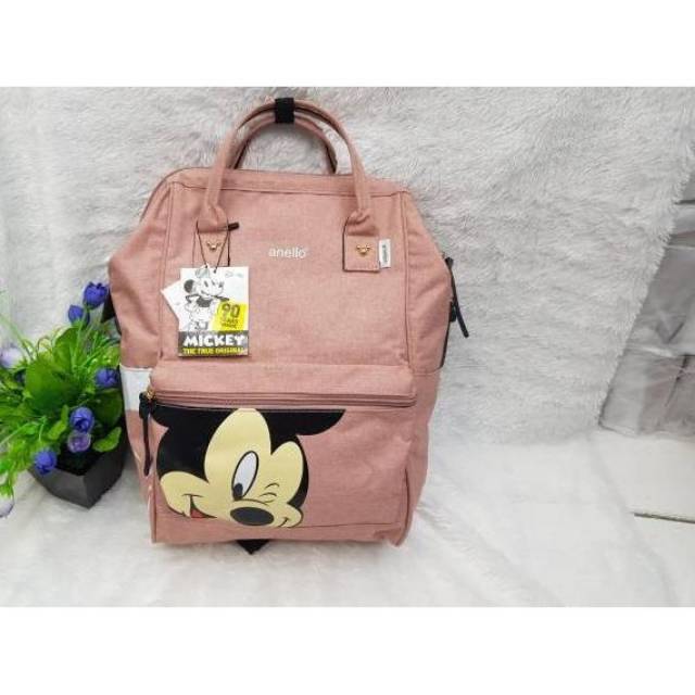 BEST ORIGINAL PREMIUM MULTIFUNGSI RANSEL ANELLO DISNEY MICKEY LARGE WANITA