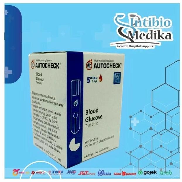 Strip Auto Check Glucose/ Strip Refill Auto Check Gula Termurah