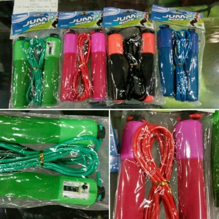 skipping counter jump rope lompat tali murah