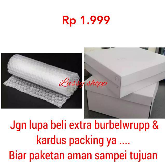 

Extra paking burbelwrupp + kardus packing
