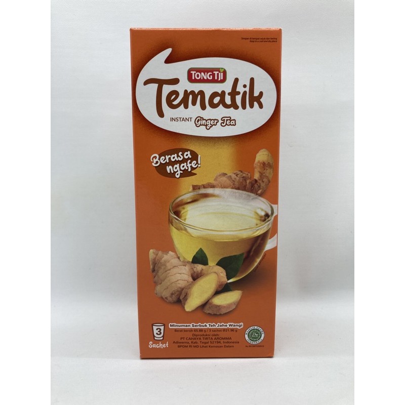 

Tong Tji TEMATIK GINGER TEA Box 3`s 8997209100308