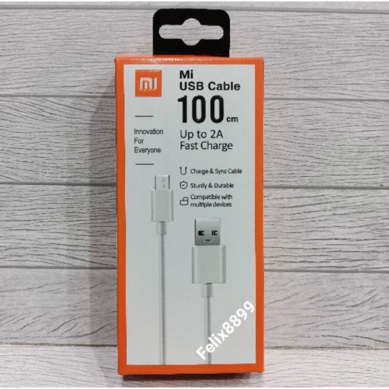 KABEL DATA XIAOMI MICRO USB / USB XIAOMI MICRO ORIGINAL 100% FAST CHARGING / KABEL DATA XIAOMI REDMI 2 3 4 5 6 6A / REDMI 7 7A / REDMI 9A / REDMI 3S 3X REDMI 4X/REDMI 5 REDMI 5 PLUS/REDMI NOTE 1 2 3 4 4X / REDMI NOTE 5 NOTE 5A PRIME NOTE 5 6 NOTE 5 6 PRO