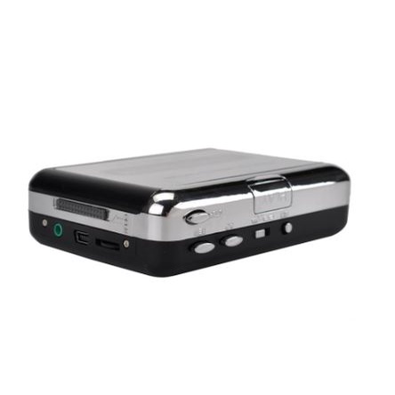 Converter Ezcap usb 5 pin tape cassette capture to mp3 stereo hifi auto reverse bass with audio 3.5mm 218 ezcap218