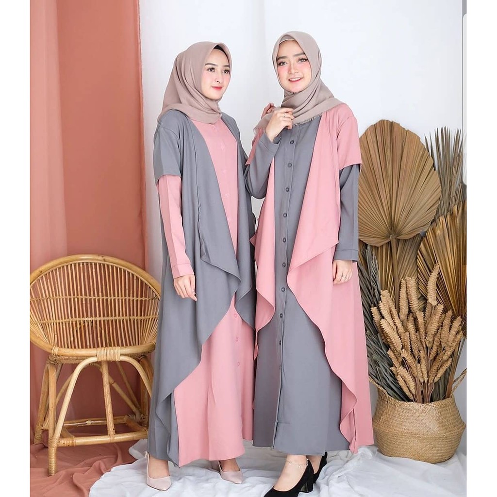 GAMIS MAXI PALING MURAH - NESA DRESS