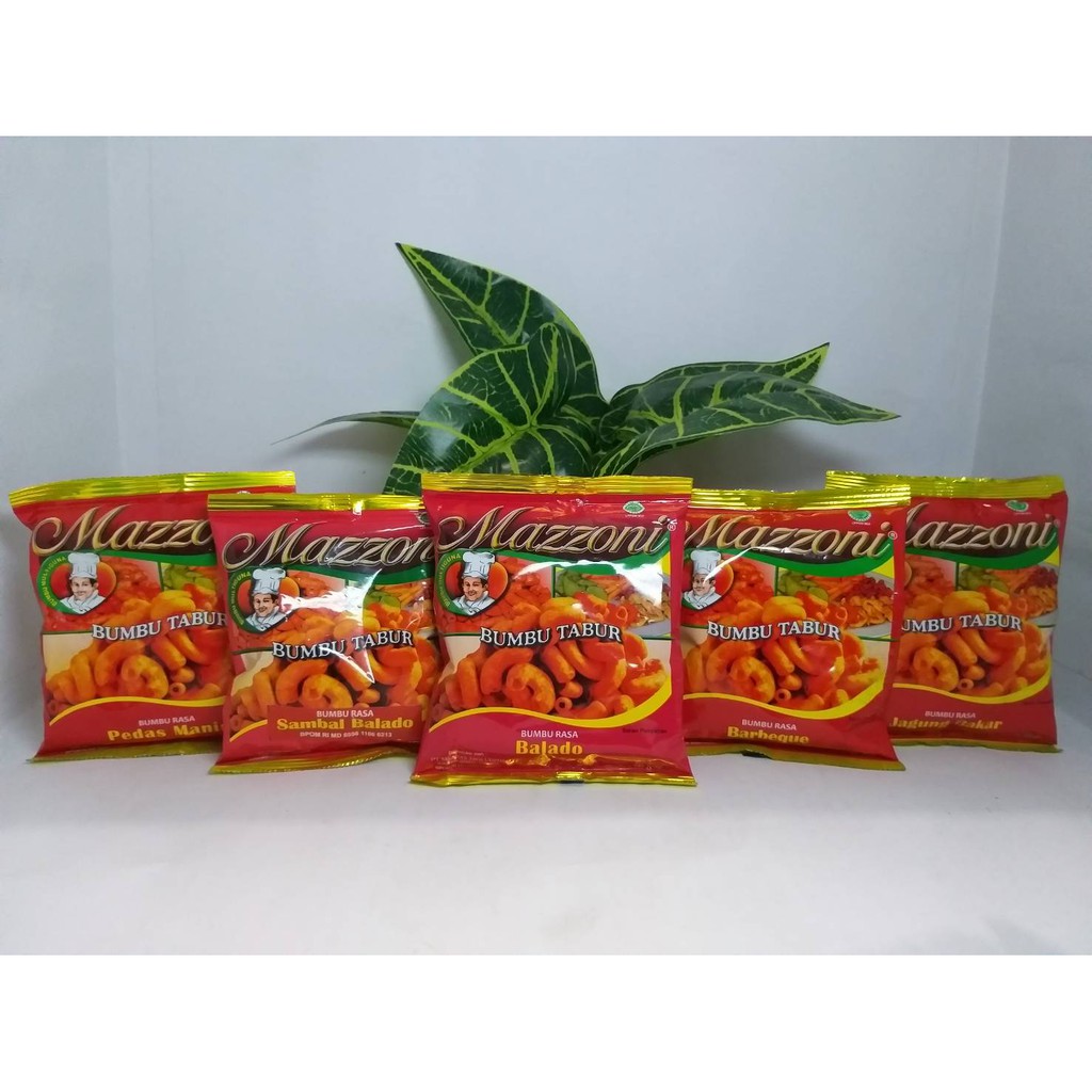 Mazzoni Bumbu Tabur Serbaguna Aneka Rasa 100gr Original Murah