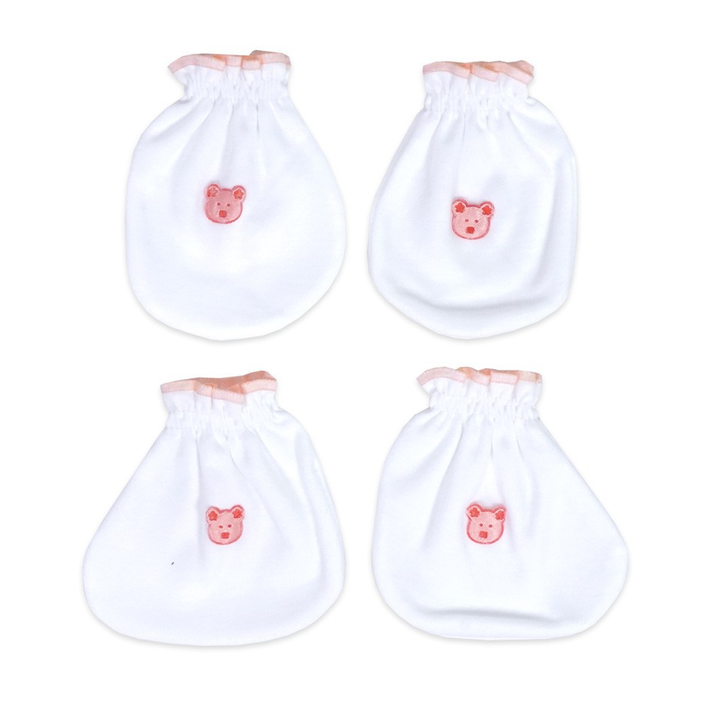 Miabelle STK Bayi  - Sarung Tangan dan Kaos Kaki Bayi White Series