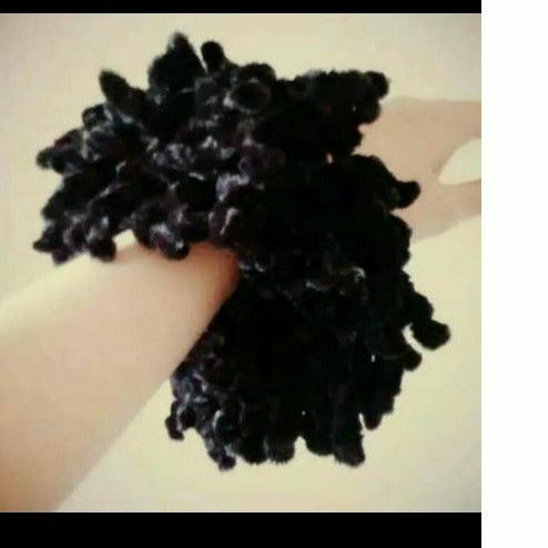 ikat rambut cendol medium / ikat rambut ubur