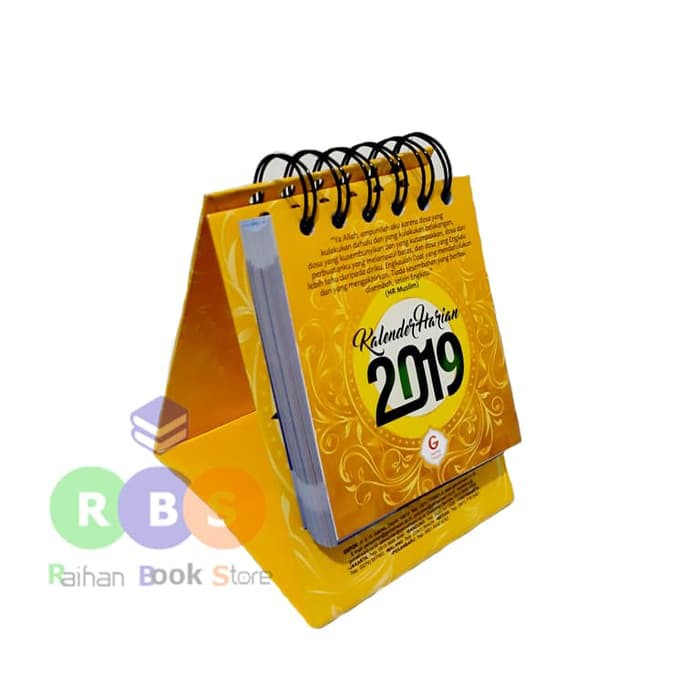 

Dijual Kalender Harian Muslim 2019 Kalender Meja Harian 2019 Kuning Berkualitas
