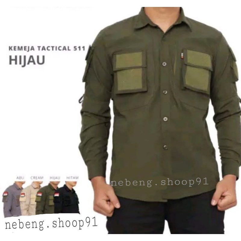 kemeja tactical 511 kemeja outdoor kemeja tangan panjang