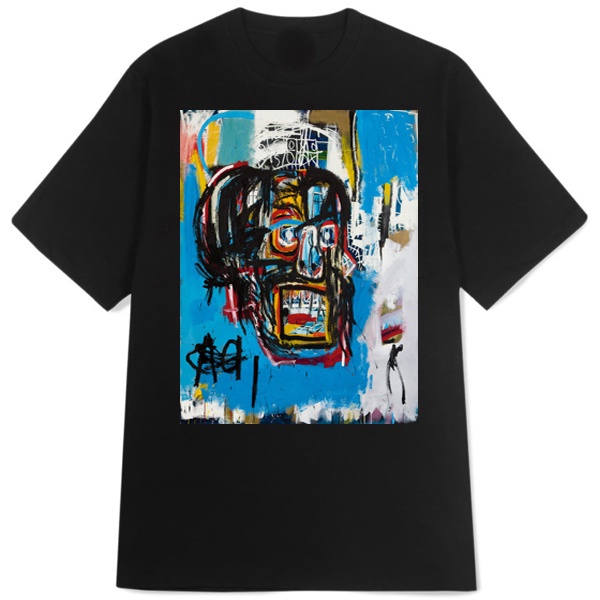 Kaos New York Graffiti Basquiat Tshirt Unisex