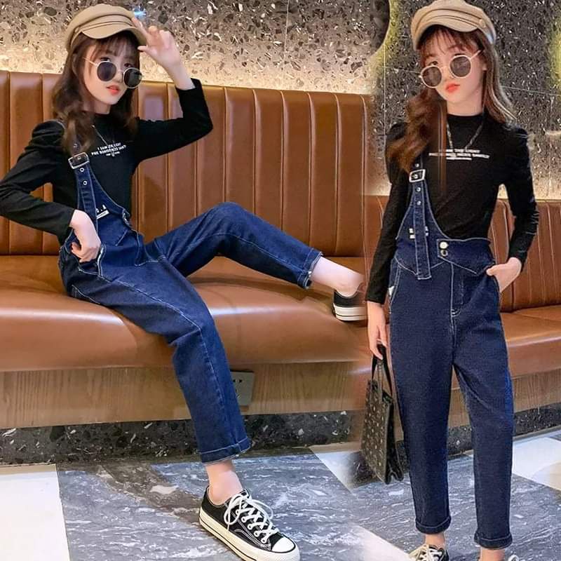 Overall Jeans Anak Perempuan Teenager Shania