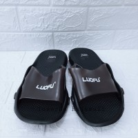 Sandal Loufu Cowok karet anti slip I Sandals Nyaman santai