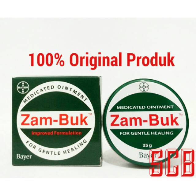 Zam-Buk / Zambuk 25gram (Bayer) - Obat salep Luka Memar ...