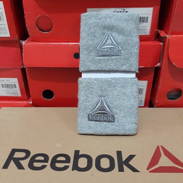 WRISTBAND REEBOK grey isi 2pcs