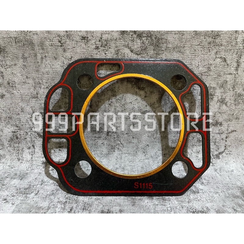 Packing deksel gasket head s1115 zs1115 4 baut untuk mesin diesel china dongfeng jiangdong