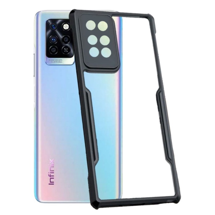 Casing Infinix Note 10 Pro/Note 10 Pro NFC Softcase Armor Shockproof Clear Cover