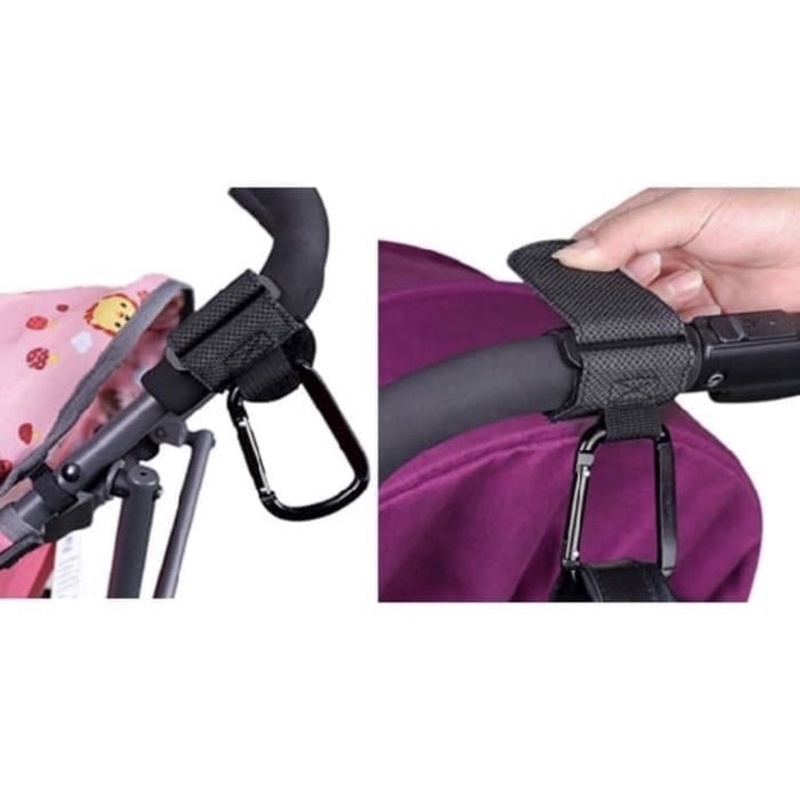 Kuru Stroller Hook 2 pcs | Gantungan Large Stroller Hooks Premium