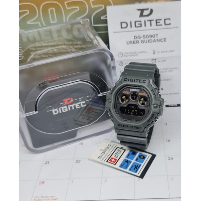 Jam Tangan 5090 Digitec Outdoor Terlaris Jam Tangan Pria Tahan Air Buat Berenang DG5090 DS5090 DIGITEC5090