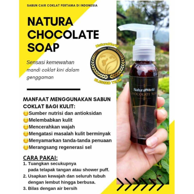 

NATURA COCHOLATE SOAP