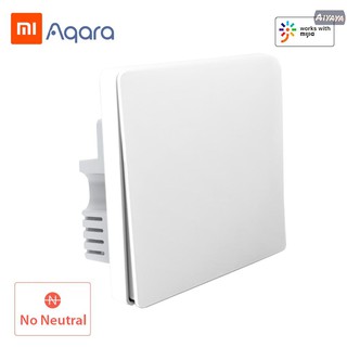 Xiaomi Aqara  Qbkg03Lm Saklar Dinding Pintar Wifi Dengan 