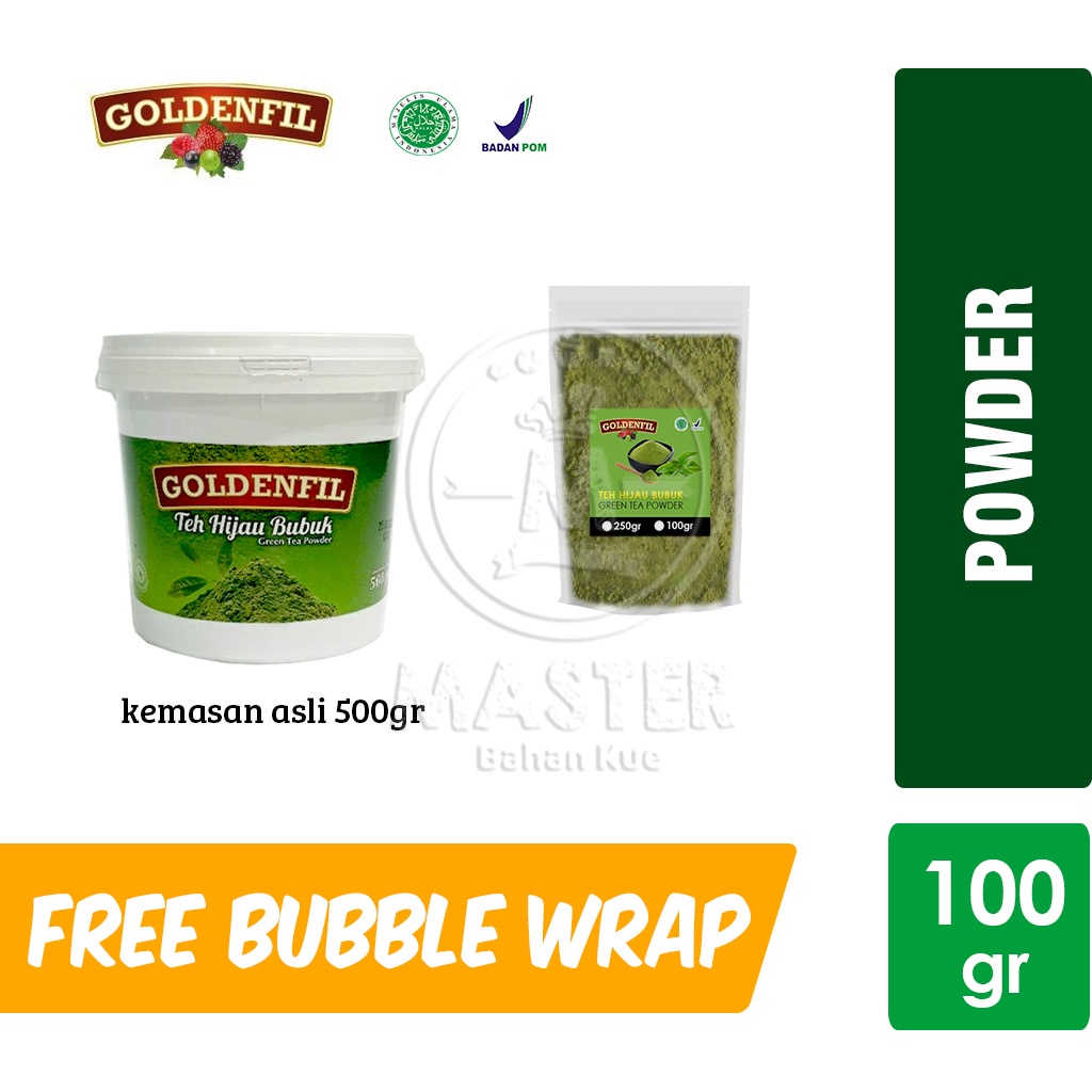 

Goldenfil Teh Hijau Bubuk / Green Tea Powder [100gr]