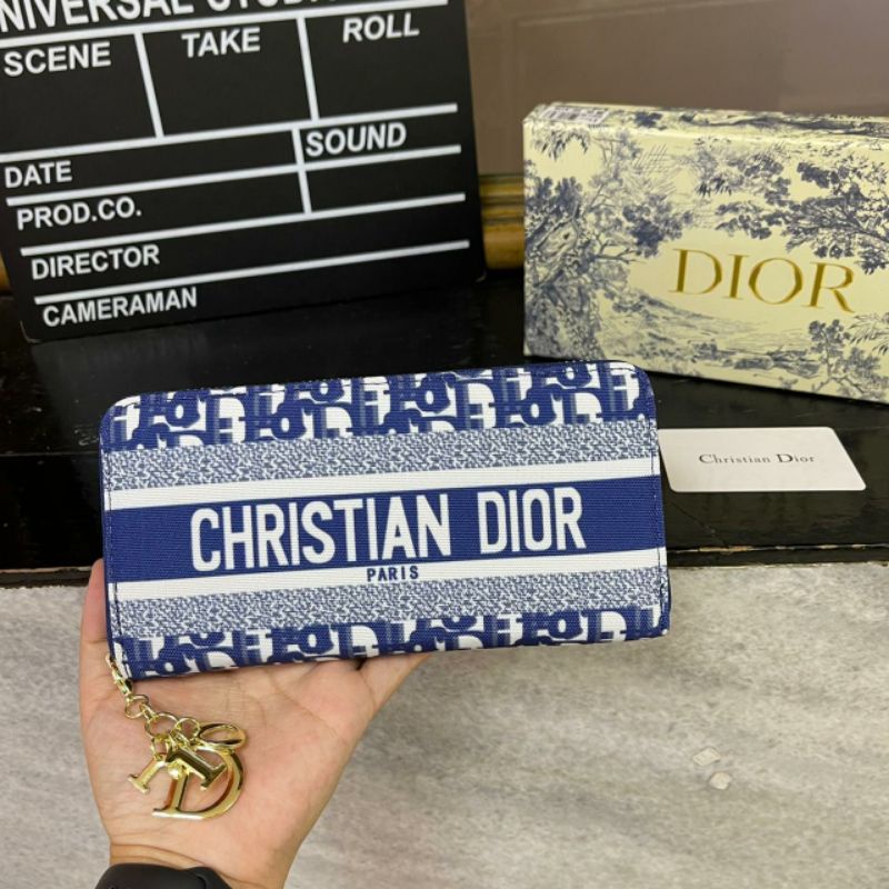 [RESTOCK]  DOMPET DIRR KANVAS 2WARNA FREE BOX DIRR