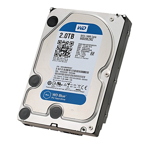 WD BLUE 2TB SATA Internal 3.5&quot; GARANSI RESMI