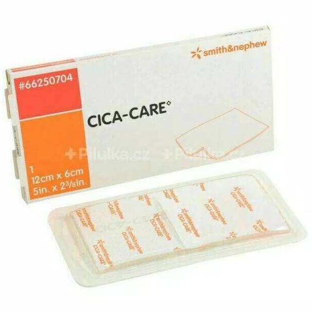 Cica care silicon gel obat penghilang keloid 3 x 1 cm