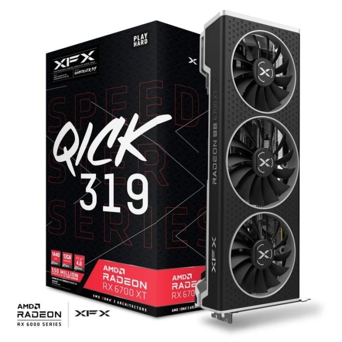 Vga / Vga Xfx Speedster Qick 319 Amd Radeon Rx 6700 Xt Gddr6 12Gb Non Lhr