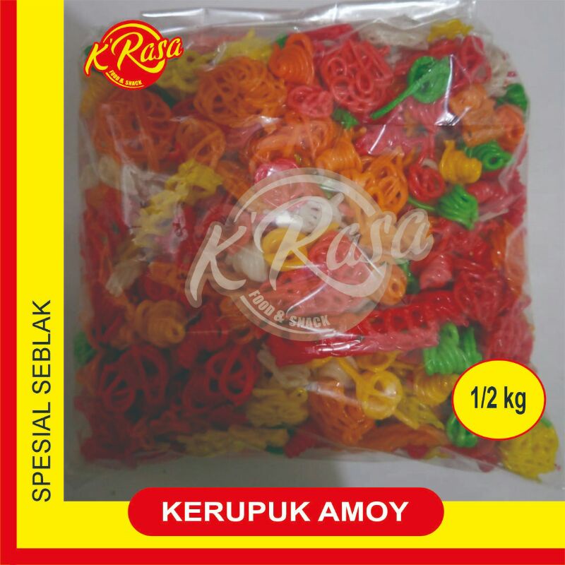 

kerupuk mentah mix, campur 1/2 kg buat seblak kuah dll