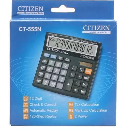 

.>brz-889 Kalkulator Citizen CT-555N / CT 555 N / Tax Calculator / Mark Up