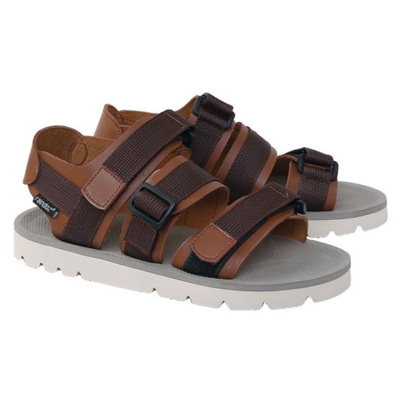 Original Impor / Sendal Flat Ibadah Haji Pria / Sendal Sepeda Sport kasual Rain03 / Sandal Distro