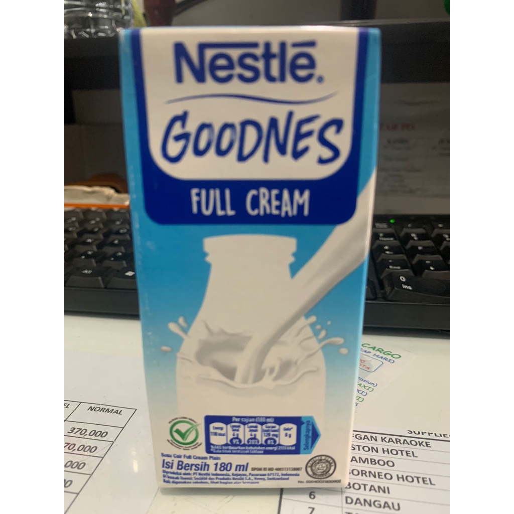 

Nestle Goodnes Full Cream 180 Ml